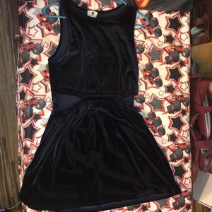 Navy Blue One Clothing Dress.
